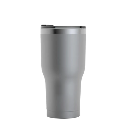 Back customization side of the RTIC Tumbler 30 oz in Graphite 
