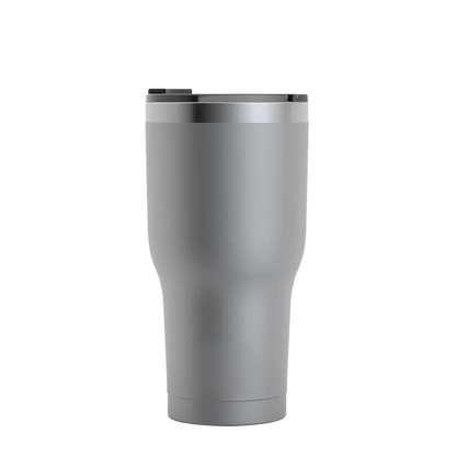 Front customization side of the RTIC Tumbler 30 oz in Graphite 