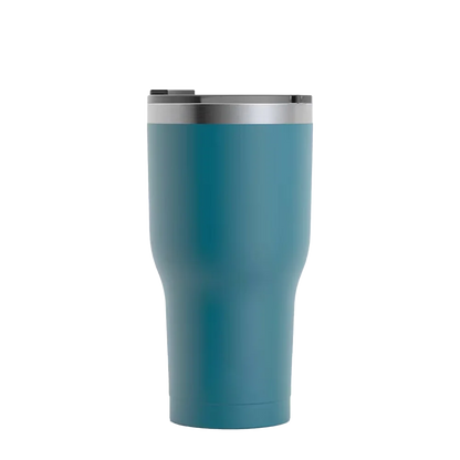 Front customization side of the RTIC Tumbler 30 oz in Deep Harbor 