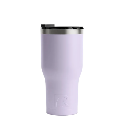 Back customization side of the RTIC Tumbler 30 oz in Dusty Lilac 