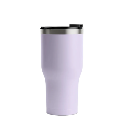 Front customization side of the RTIC Tumbler 30 oz in Dusty Lilac 