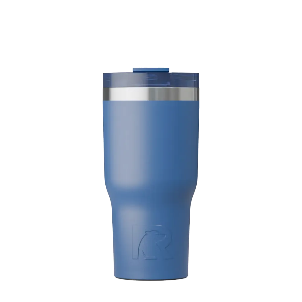 Back customization side of the RTIC Essential Tumbler 20 oz in Pond 