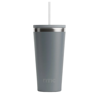 Front customization side of the RTIC Everyday Tumbler 20 oz in Fog 