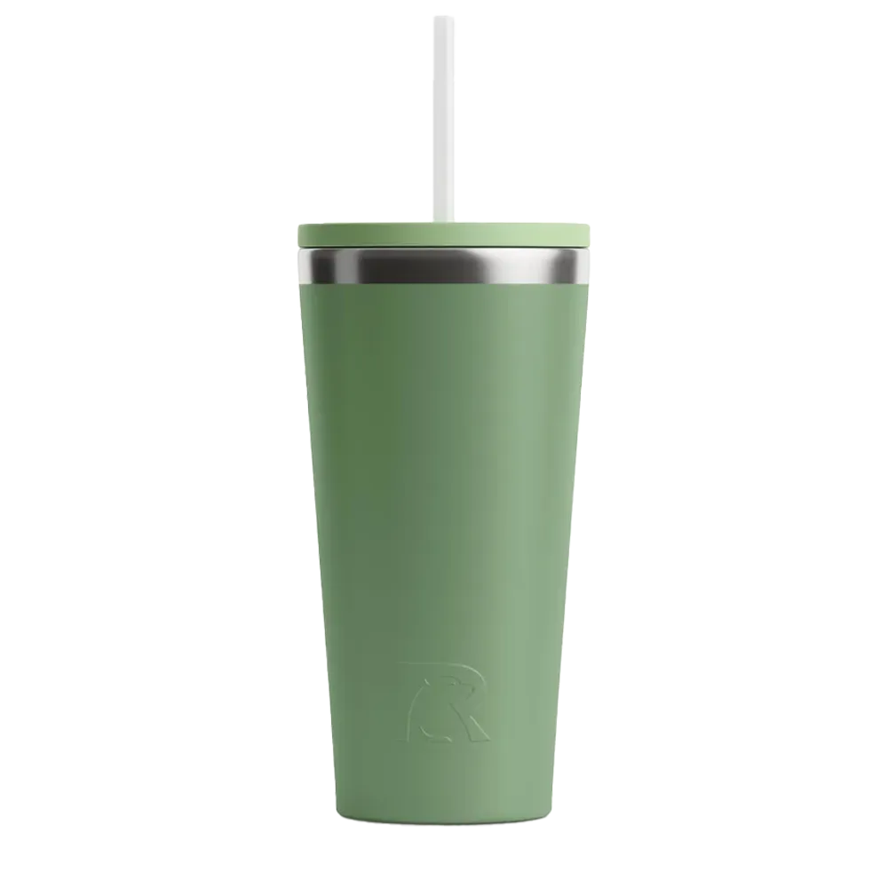Back customization side of the RTIC Everyday Tumbler 20 oz in Sage 