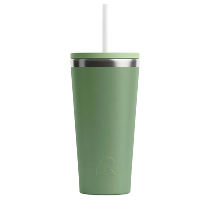 Back customization side of the RTIC Everyday Tumbler 20 oz in Sage 