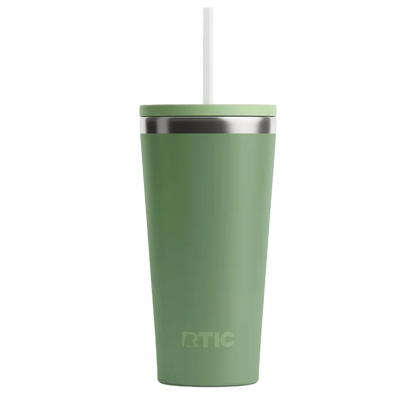 Front customization side of the RTIC Everyday Tumbler 20 oz in Sage 