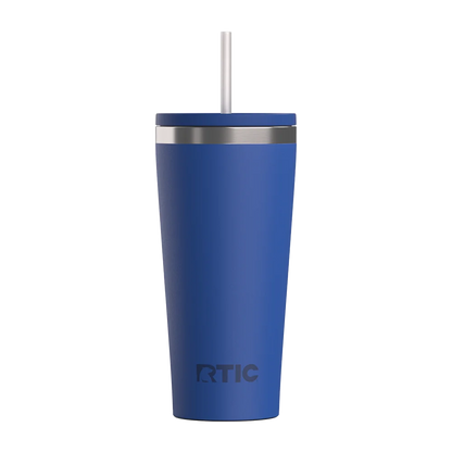 Front customization side of the RTIC Everyday Tumbler 20 oz in Cobalt 