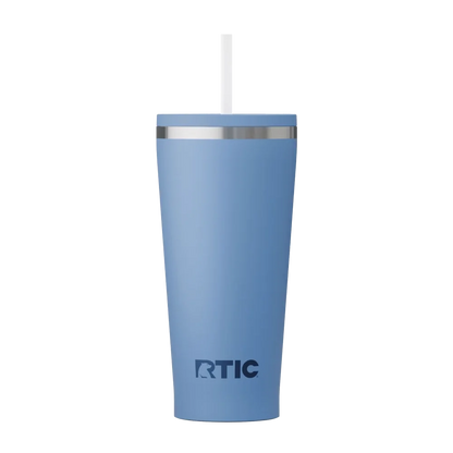 Front customization side of the RTIC Everyday Tumbler 20 oz in Denim 