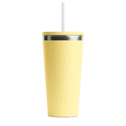 Back customization side of the RTIC Everyday Tumbler 20 oz in Sunlight 