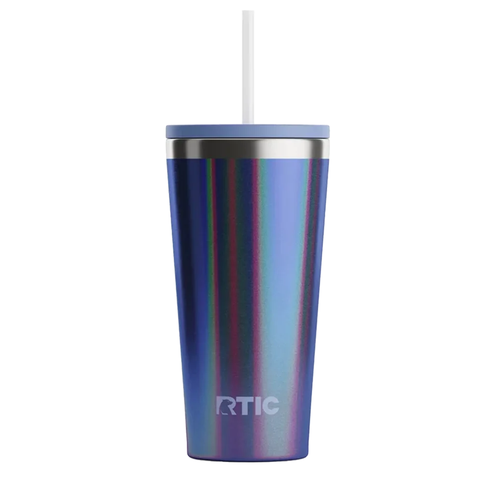 Front customization side of the RTIC Everyday Tumbler 20 oz in Glitter Pacific 