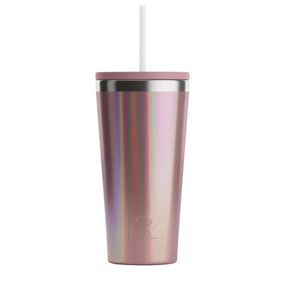 Back customization side of the RTIC Everyday Tumbler 20 oz in Glitter Snapdragon 