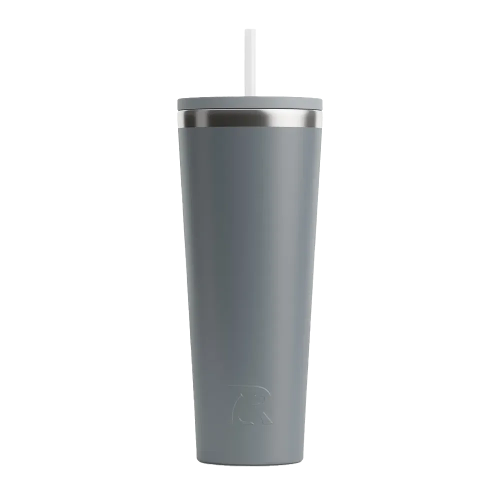 Front customization side of the RTIC Everyday Tumbler 28 oz in Fog 