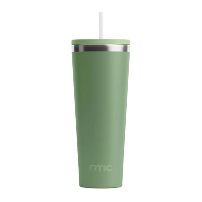 Back customization side of the RTIC Everyday Tumbler 28 oz in Sage 
