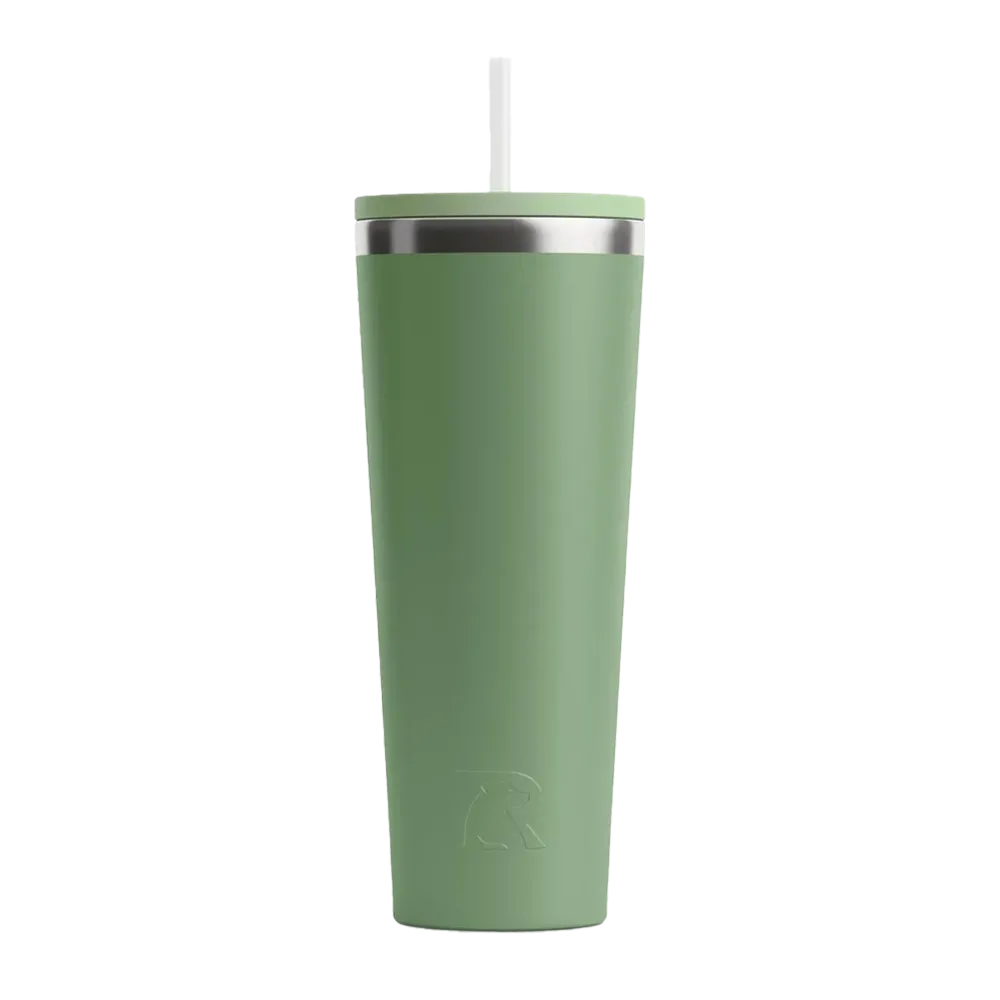 Front customization side of the RTIC Everyday Tumbler 28 oz in Sage 