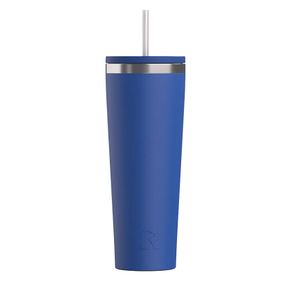 Front customization side of the RTIC Everyday Tumbler 28 oz in Cobalt 
