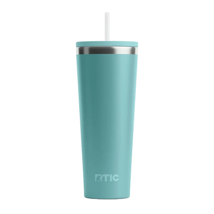 Back customization side of the RTIC Everyday Tumbler 28 oz in Lagoon 
