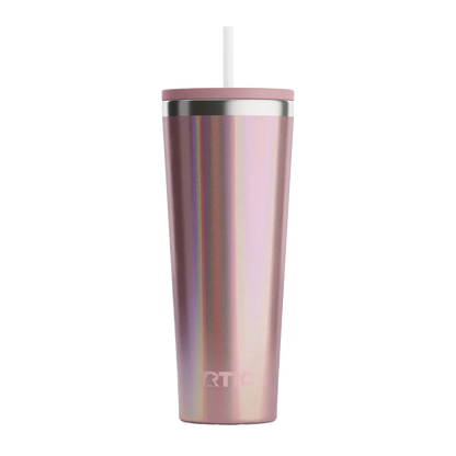 Back customization side of the RTIC Everyday Tumbler 28 oz in Glitter Snapdragon 
