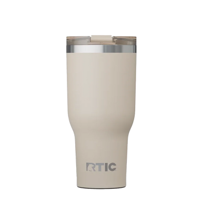 Front customization side of the RTIC Essential Tumbler 40 oz in Beach 