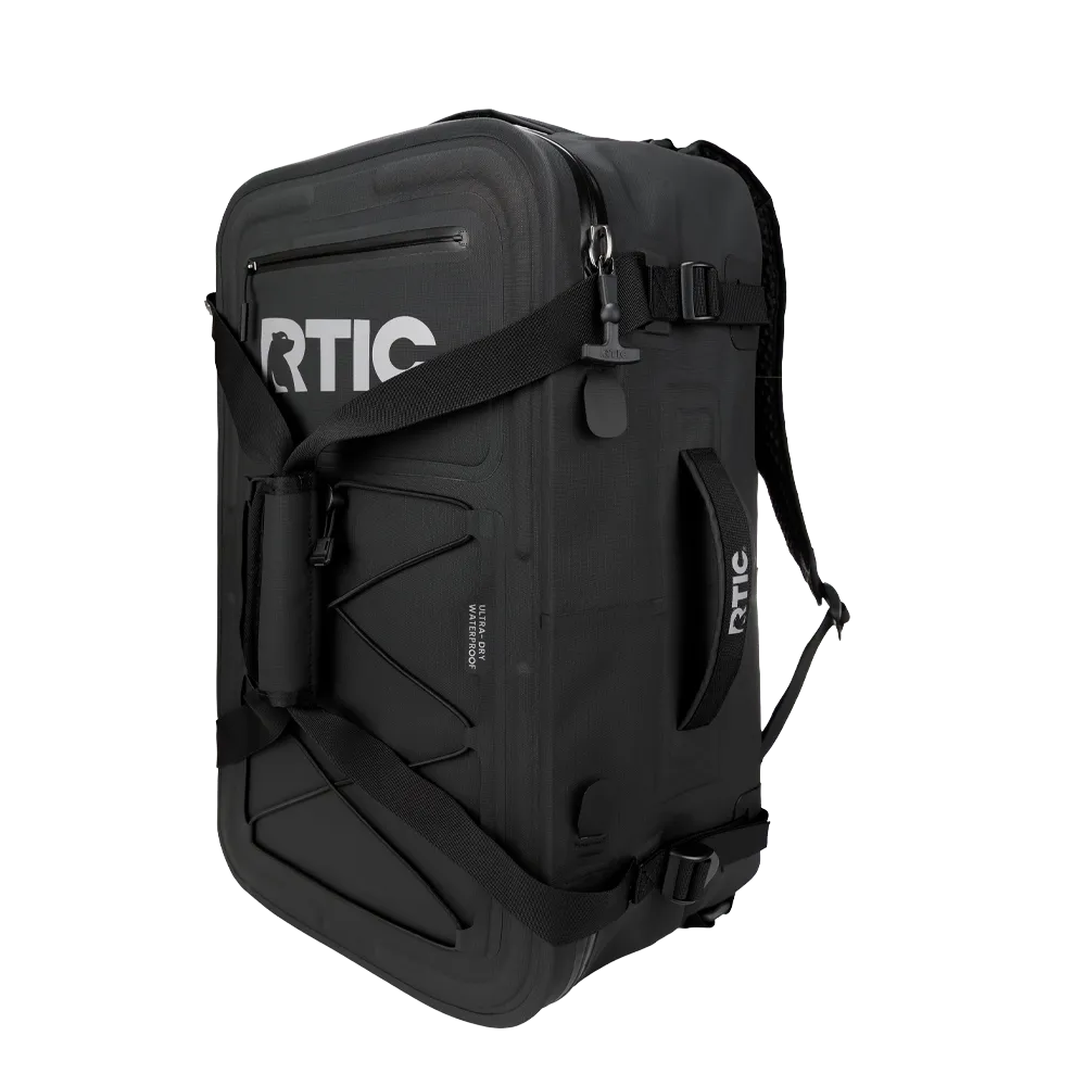 RTIC Ultra-Dry Duffle Pack 60 lt in Black and Graphite 