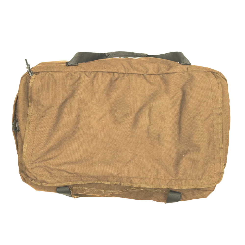 Front customization side of the RTIC Road Trip Duffle Bag Large in Trailblazer 