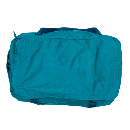 top customization side of the RTIC Road Trip Duffle Bag Large in Lake Blue 