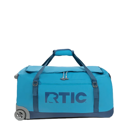 Customized RTIC Rolling Duffle Bag | Large in Lake Blue 