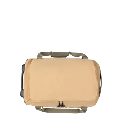 Front customization side of the RTIC Rolling Duffle Bag Medium in Trailblazer 