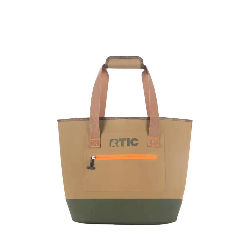 Front customization side of the RTIC Ultra Tough Tote Small in Trailblazer 