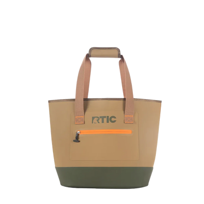 Front customization side of the RTIC Ultra Tough Tote Small in Trailblazer 