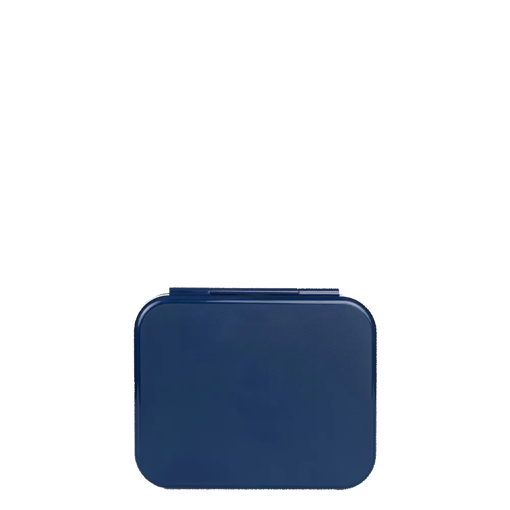 Lid customization side of the RTIC Day Packer Lunch Container 5 Cup in Navy 