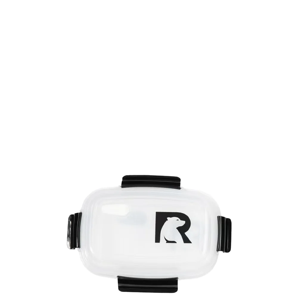 Lid customization side of the RTIC Lunch Container 7.25 Cup in Black 
