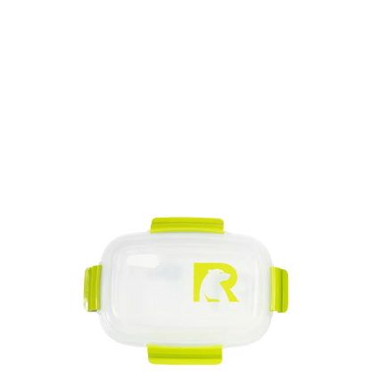 Lid customization side of the RTIC Lunch Container 7.25 Cup in Lime 