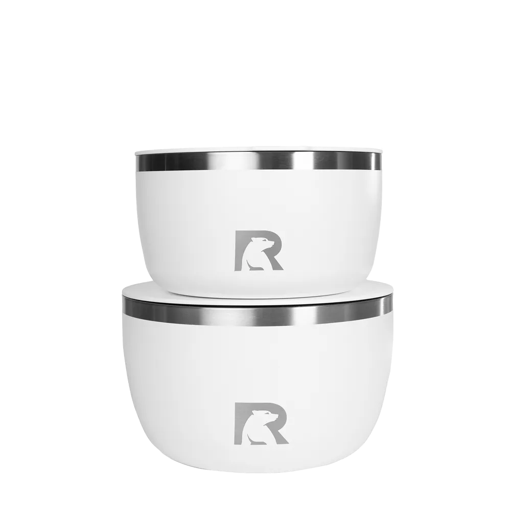 RTIC Anywhere Bowl Set in White 