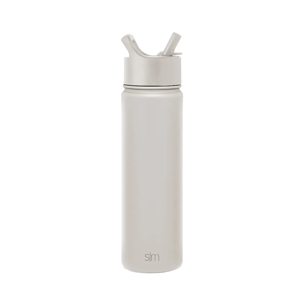 Customized Summit Water Bottle Straw Lid 22 oz Water Bottles from Simple Modern 