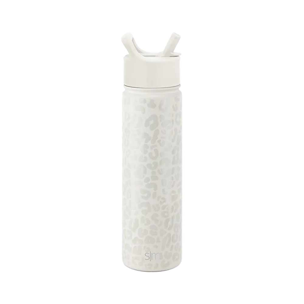 Customized Summit Water Bottle Straw Lid 22 oz Water Bottles from Simple Modern 