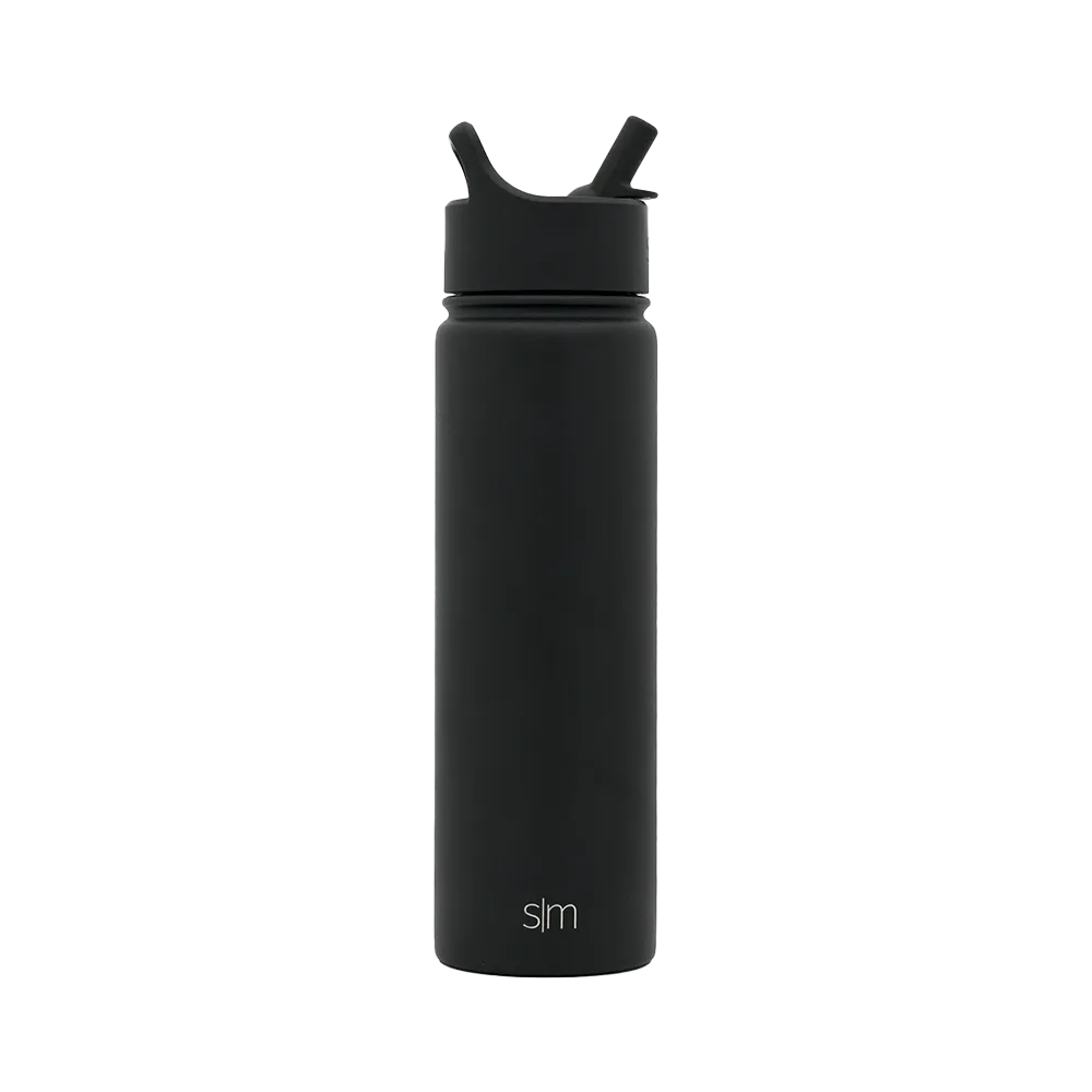 Customized Summit Water Bottle Straw Lid 22 oz Water Bottles from Simple Modern 