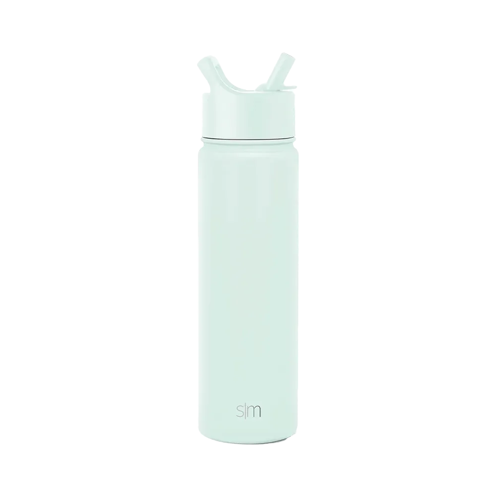 Customized Summit Water Bottle Straw Lid 22 oz Water Bottles from Simple Modern 