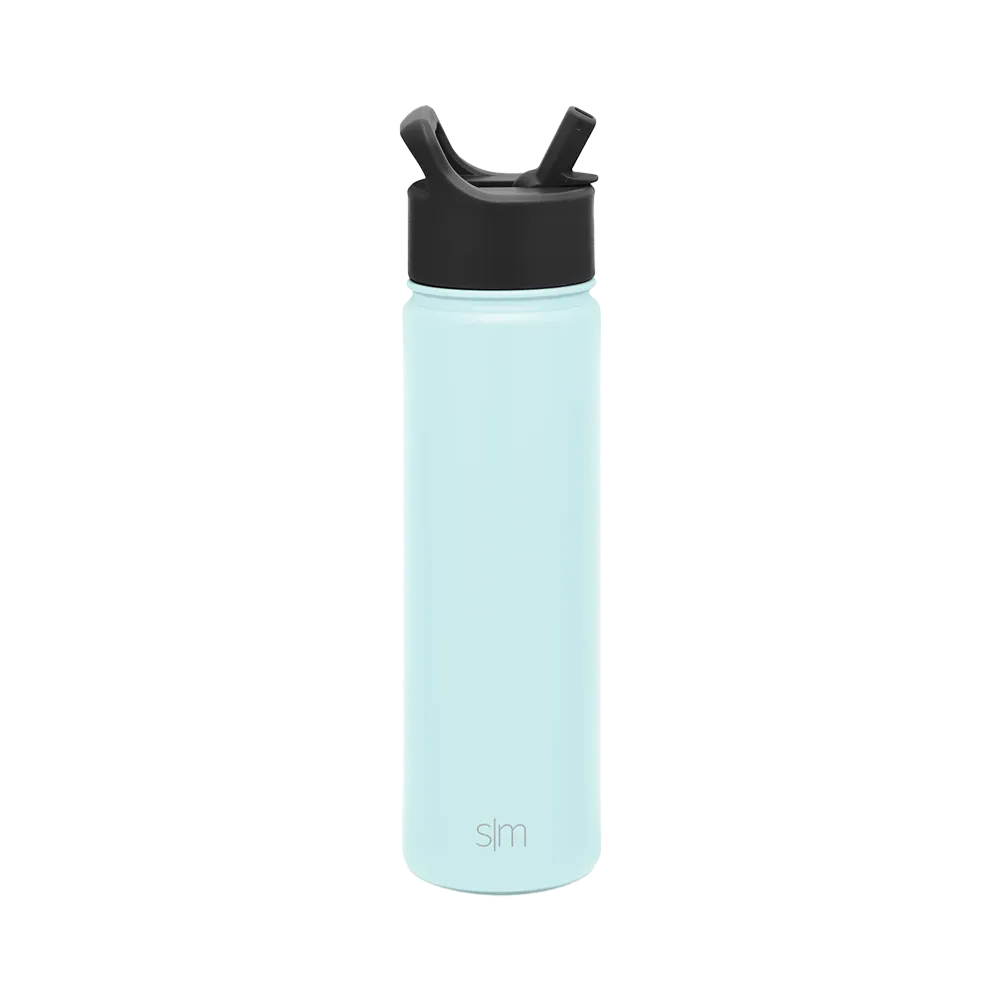 Customized Summit Water Bottle Straw Lid 22 oz Water Bottles from Simple Modern 