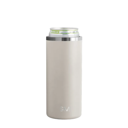 Simple Modern Ranger Slim Insulated Can Holder 12 oz Almond Birch 