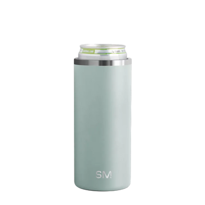 Simple Modern Ranger Slim Insulated Can Holder 12 oz Sea Glass Sage 