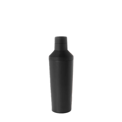Simple Modern Classic Cocktail Shaker with Jigger Lid 20 oz Midnight Black 