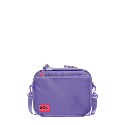 Simple Modern Hadley Lunch Box with Shoulder Strap 4 L Purple Rain 