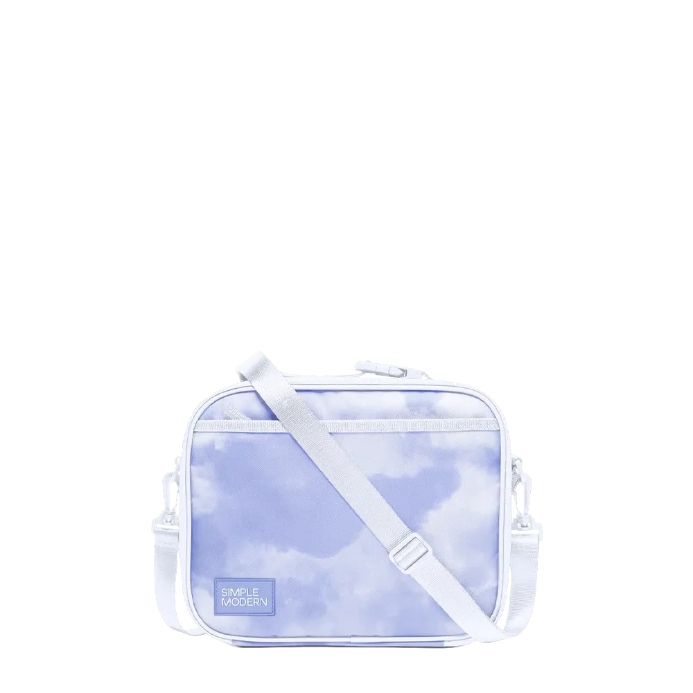 Simple Modern Hadley Lunch Box with Shoulder Strap 4 L Purple Tie Dye 