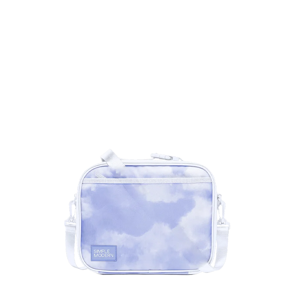 Simple Modern Hadley Lunch Box with Shoulder Strap 4 L Purple Tie Dye 