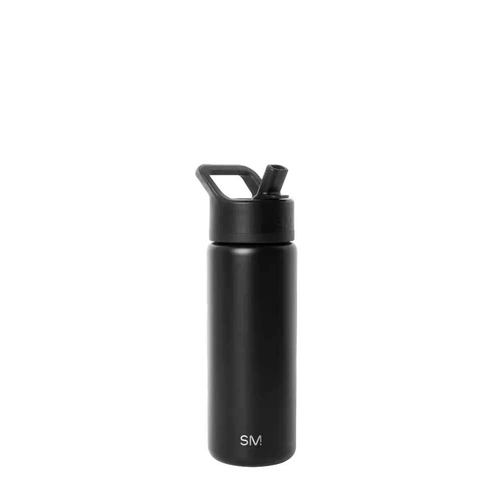 Simple Modern Summit Water Bottle 18 oz Midnight Black 