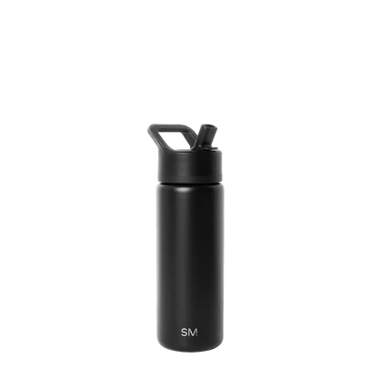 Simple Modern Summit Water Bottle 18 oz Midnight Black 