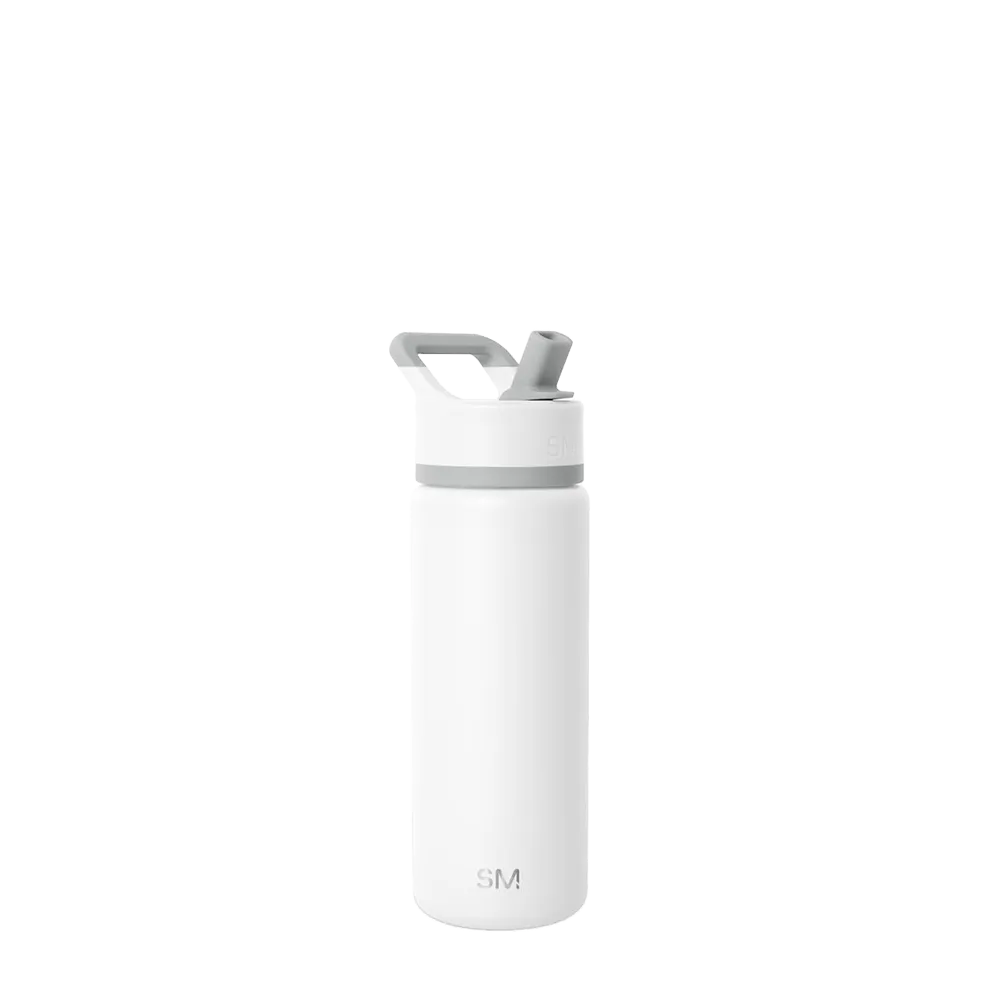 Simple Modern Summit Water Bottle 18 oz Winter White 