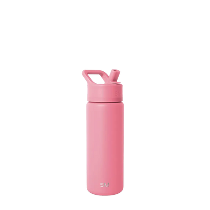 Simple Modern Summit Water Bottle 18 oz Velvet Pink 