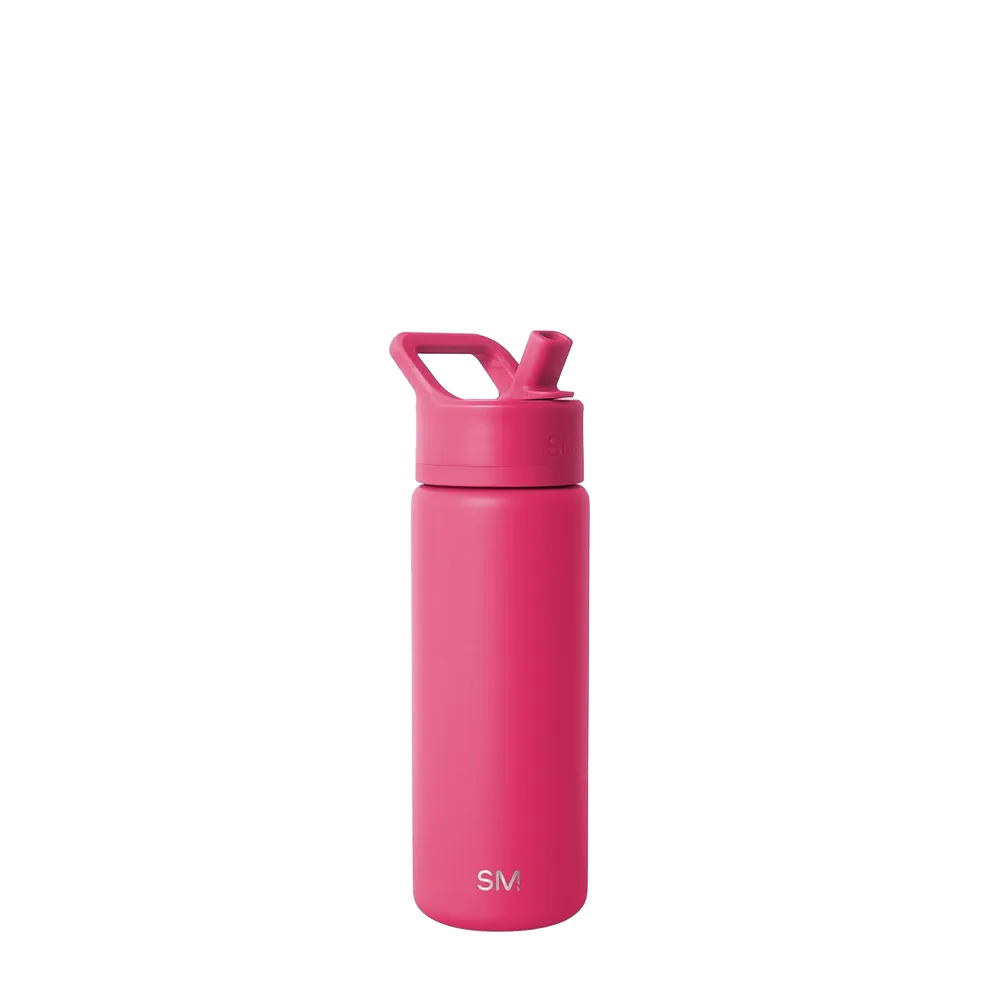 Simple Modern 18 oz Summit Water Bottle with Straw Lid 