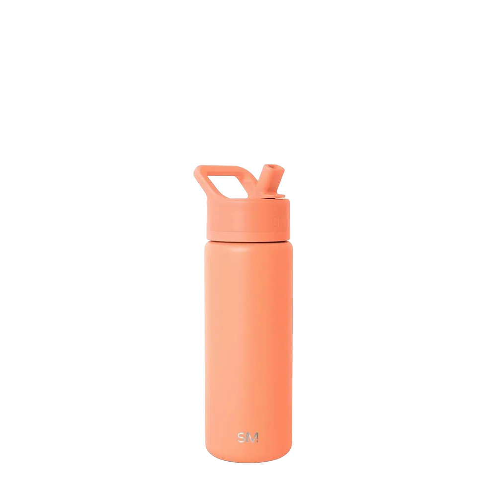 Simple Modern 18 oz Summit Water Bottle with Straw Lid 